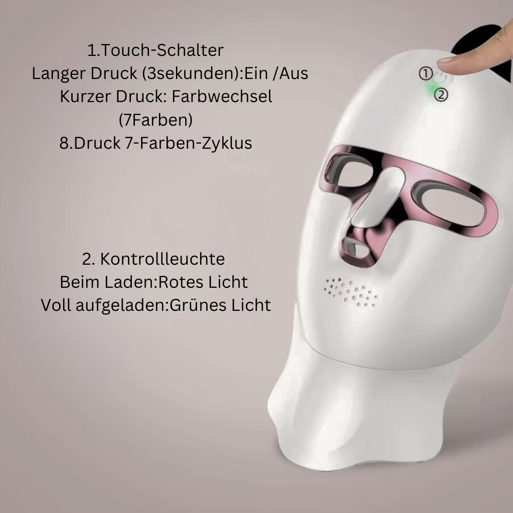 Hautzauber Lichttherapie-Maske